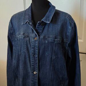 Chico's Denim Jacket Size 3R